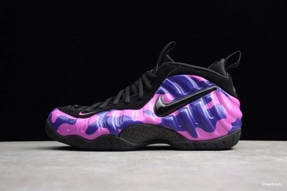  Air Pro Purple 624041-012 Camo Foamposite 0213